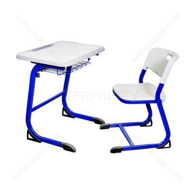 China Simple Furniture Modern School Classroom Desk And Chair Student for sale