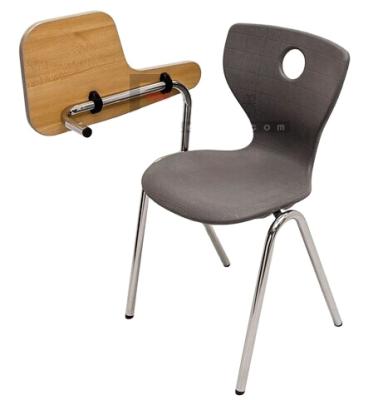 China Modern Student Classroom Furniture Plastic Study Chair and Table for sale