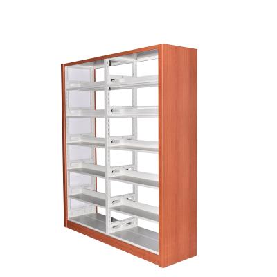 China Modern Metal Bookshelf School Bookcase Metal Bookshelf Bookcase For Students for sale