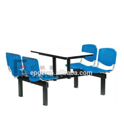 China Restaurant set high quality outdoor canteen furniture restaurant table and chairs for sale