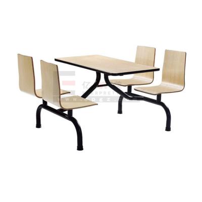 China Luxury high quality extendable ice cream furniture mcdonalds dining table set chairs on sale for sale