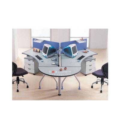 China Ergonomic Modern Round Executive Desk And Furniture Modern Metal Office School Chairs Set For Teacher for sale