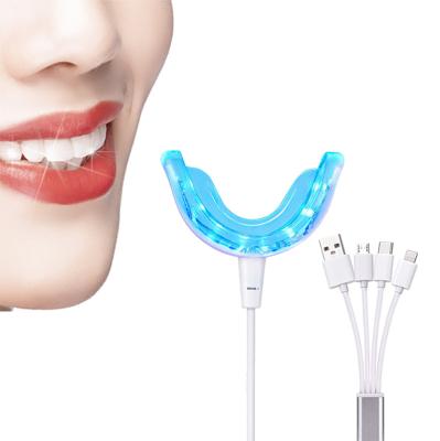 China Reusable Remove Tartar Fine Led USB Teeth Whitening Kit Teeth Whitening For Home Use for sale