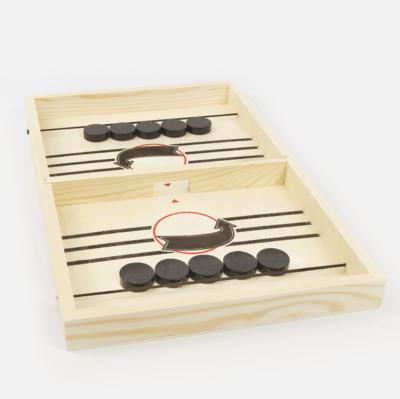 China Home Gobang Fast Hockey Match/Board Chess Game Winner Board Games Puck Sling Game and Catapult Chess Board Toy for sale