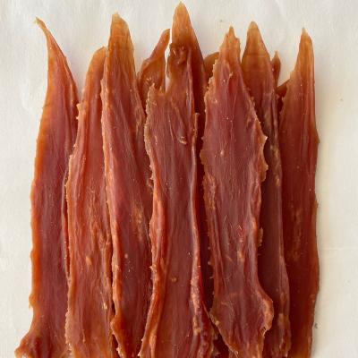 China Sustainable Nutrition Factory Customized High Quality Duck Jerky With Nice Price for sale