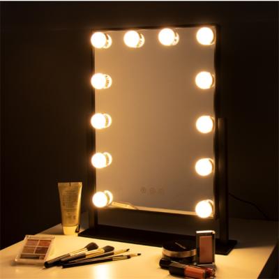 China Factory Manufacture Lighted Led Mirror Makeup Personal Makeup Mirrors Girl Makeup Mirror for sale