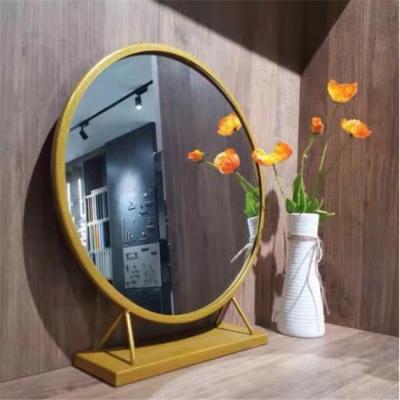 China Lighted Vanity Mirror Led Lights Hollywood Round Light Makeup Mirror for sale