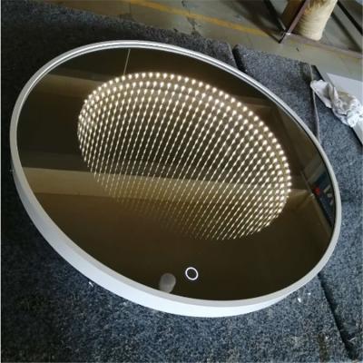 China 600mm, 800mm and 1000mm tunnel light touch led bathroom mirror with different colors lighting for sale