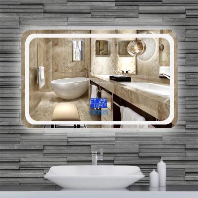 China 600 1000mm lighted led mirrors lighted bathroom mirrors led mirror with speaker for sale