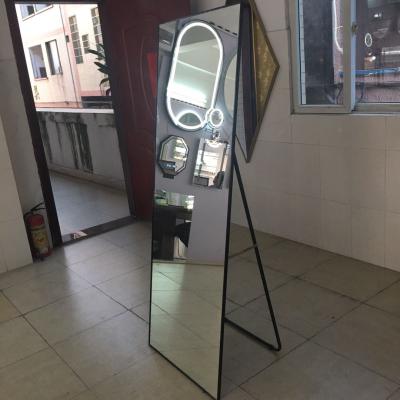 China Facotry OEM Eco-friendly Large Mirror Standing Up Clothing Store Large Mirror Length Long Dressing Mirror for sale