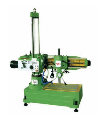 Cina Different directions radial drilling machine Z3732 for metal in vendita