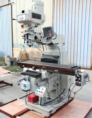 China taiwan turret milling machine price with stepless speed change for sale