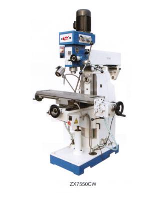 중국 China metal drilling and milling machine ZX7550CW 판매용