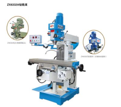 中国 High precision drilling and milling machine with Taiwan turret ZX6332B 販売のため