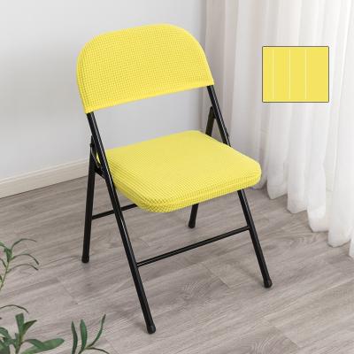 China Eclectic Cheap Price Bright Color Chairs Hotel Conference Room Folding Chairs For Wedding for sale