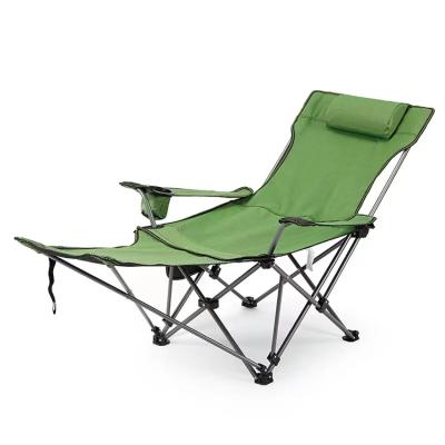 China Weather Outdoor Furniture Customized Wholesale OEM Leisure Folding Outdoor Bed Chair Beach Fishing Bed Chair for sale