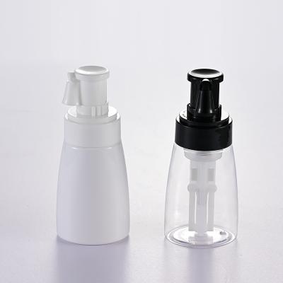 China Wholesale 140ml Cosmetic Plastic Shampoo Powder Travel Pump Spray Bottle Hair Dry Powder Spray for sale