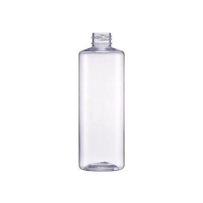 China (READY STOCK) 250ml Cosmetic Matte Frosted Pearl White Boston PET Clear Round Single Wall Bottle With Lotion Pump Sprayer Screw Cap Lid for sale