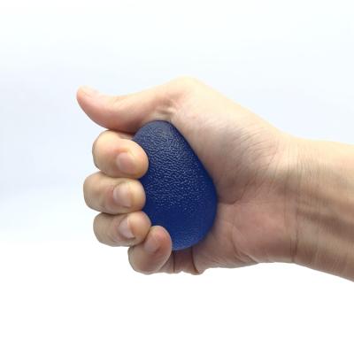 China yoga & Fitness Class Grip Ball Finger Grip Ball Tpr Egg Shaped Stress Ball for sale