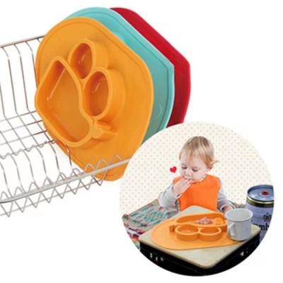 China 100% Eco-friendly Non-Toxic Food Grade Silicone New Arrival Suction Dish Spoons Set Infant Learning Feeding Utensils Feeding Bib Baby Silicone Bowl for sale