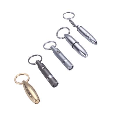 China Minimalist Design Stainless Steel Cigar Punch Cigar Head Chain Cheap Wholesale Puncher for sale