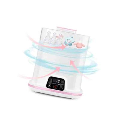 China High quality hot sale mother microwave baby white multi_functional twins bottle warmer with sterilizer for sale