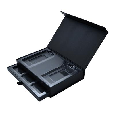 China Recycled Materials Custom Luxury Sliding Drawer Box Packing For Makeup Cosmetic for sale