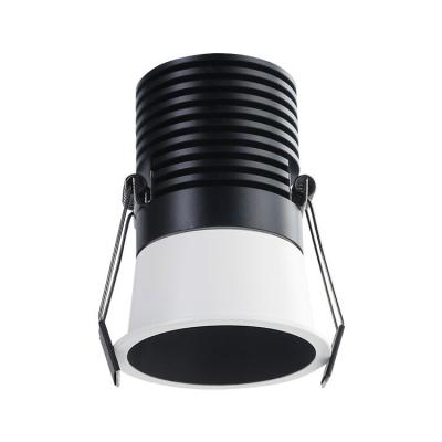 China 3w/7w/12w HANC led spot light spotlight jewelry cabinet black white cob showcase modern dimmable mini spotlights led downlights for sale