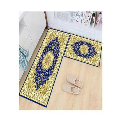 China China Factory 3d Print Polyester Washable Kitchen Area Rug Cover for sale