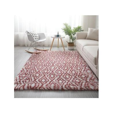 China 2019 Polyester Washable Wholesale Long Hair Shaggy Rugs for sale