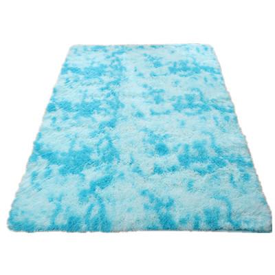 China Low Price China Factory Modern Silk Polyester 3d Shag Loop Pile Carpet Blanket for sale