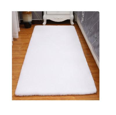 China Washable Items Like Rabbit Fur Plush High Quality Heavy Comfortable Blanket Backing Soft Faux Suede Rabbit Fur Blanket for sale