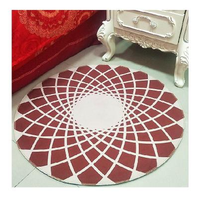 China Modern Custom Design Chinese Factory Luxury Round Modern Carpet for sale