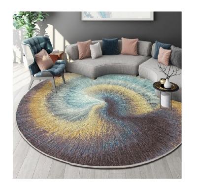 China Custom Modern Luxury Round Carpet Washable Chinese Factory Best Wholesale for sale