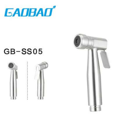 China Without referral Stainless Steel Bidet Jet Shower Sprayer Shattaf Toilet Handheld Attachments GB-SS05 for sale