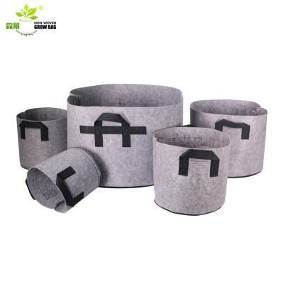 China New Eco-friendly/UV Resistance Products Garden Flower Felt Vegetable Planter Bags Nursery Cloth Pot Greenhouse Cloth Plant Grow Bags for sale