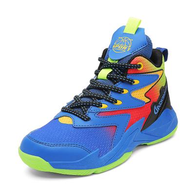 China New Fashion Spring Light Spring Boy Mesh Children's Casual Front Lace-Up Basketball Shoes for sale