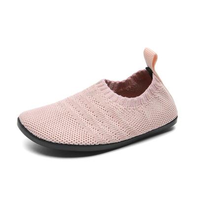 China Fashion Trend Mesh Lightweight Flat Socks Baby Toddler Baby Mesh One Step Kids Shoes for sale