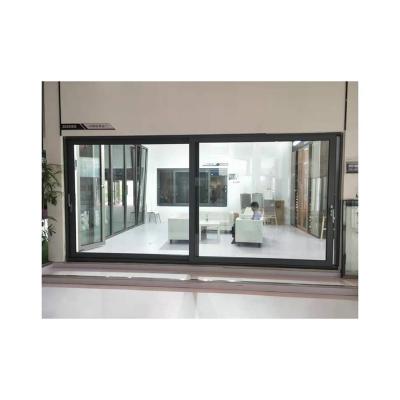 China Factory Supply Minimalist High End Products Aluminum Sliding Glass Door For Building Accessories for sale