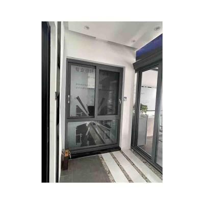 China Metal Minimalist Chinese Frame Supply Windows Sliding Doors for Building Supplies for sale