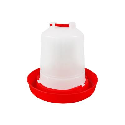 China Red 2L Plastic Automatic Hen Water Feeders / Poultry Drinker Easy Installation Anti drip Water Supply for sale