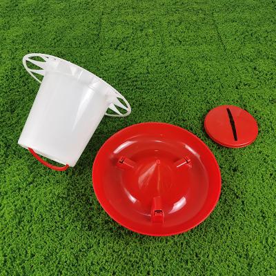 China Durable Waterproof Plastic Poultry Feeder For Chickens Ducks Geese And Turkeys for sale