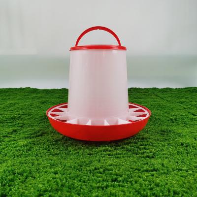 China Freestanding Standard Poultry Feeder For Chickens Geese Turkeys 1L - 12L Capacity for sale