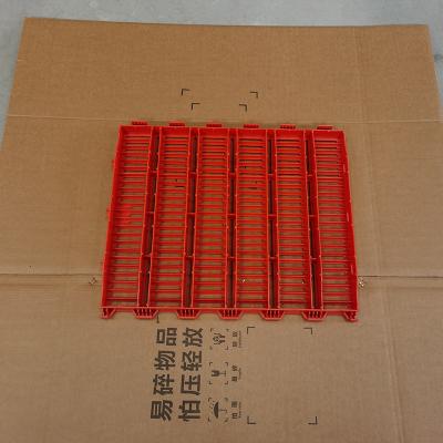 China Red Fecal Leakage Plate For Poultry Farming Durable Easy To Install Odor Resistant for sale