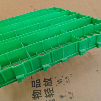 China Leakage Resistant Rectangular Livestock Manure Plate With Contoured Edges for sale