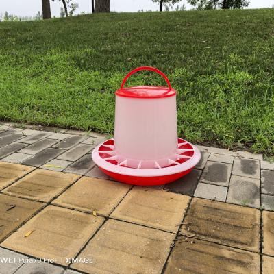 China 10-12L Capacity Outdoor Poultry Feeder , Plastics Chicken Feeder for sale