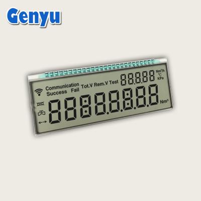 China HTN Custom Segment LCD Display 6 O'Clcok 3.3V 26PIN For Gas Meters for sale