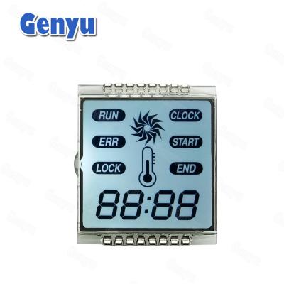 China White Backlight 4 Digit Seven Segment Display 3.3V 16PIN Timer LCD Display for sale