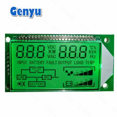 China Custom LCD Segment Display TN Positive LCD Display PIN Connect For UPS for sale