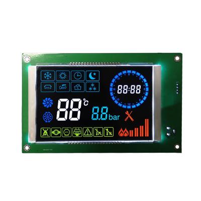 Chine Module d'affichage LCD segmenté VA Chip à bord Icônes de couleur 5,0V Contraste élevé à vendre